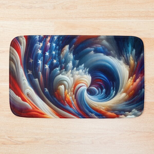 Item preview, American flag in duress Distress Hands Off, Flushed Down the Toilet Drain, No Kings designed and sold by TheTimeTaxi.