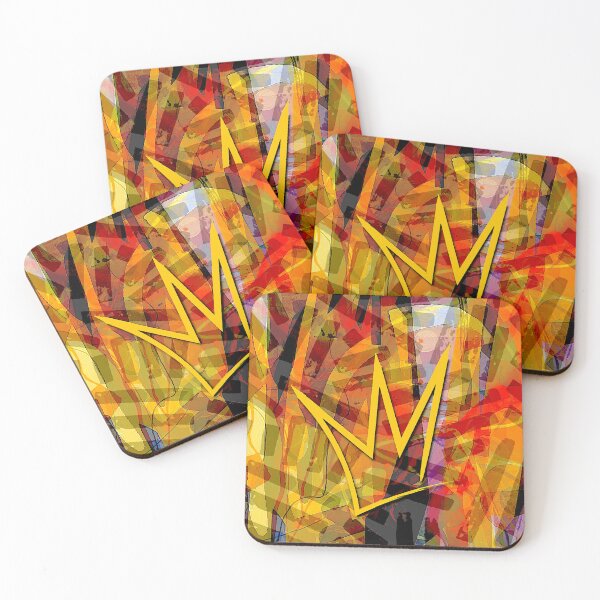 Item preview, Golden Crown Abstract designed and sold by ViaARTfactory.