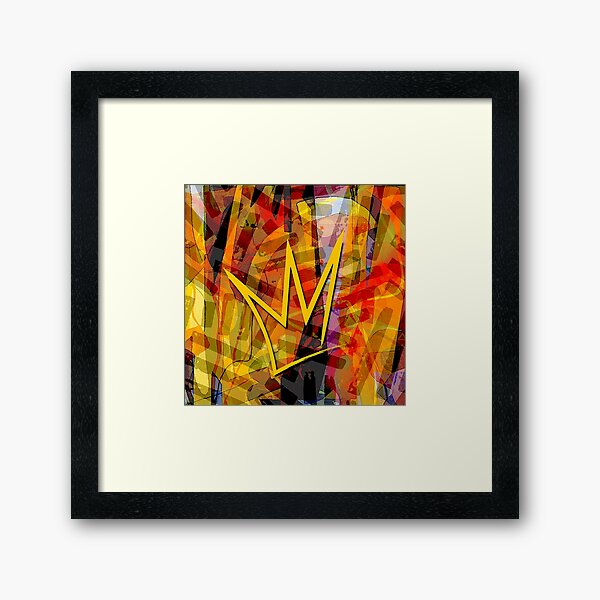 Item preview, Golden Crown Abstract designed and sold by ViaARTfactory.