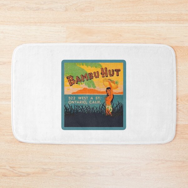 Item preview, Vintage Bambu Hut - Ontario, California designed and sold by QuayTradingCo.