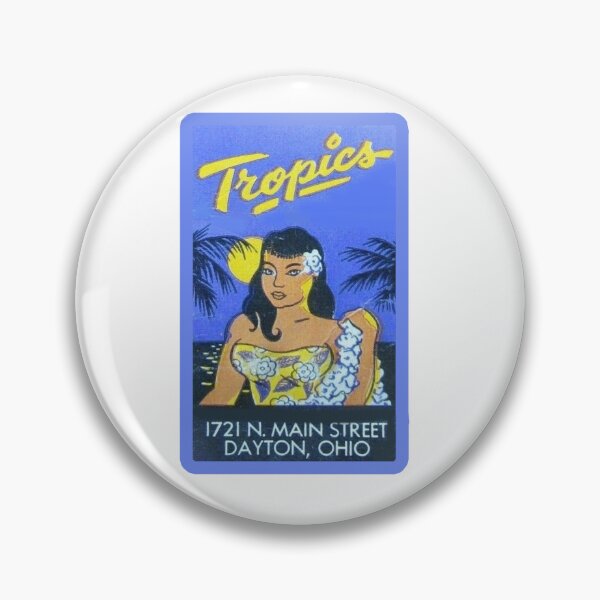 Artikelvorschau, Vintage The Tropics - Dayton, Ohio entworfen und verkauft von QuayTradingCo.