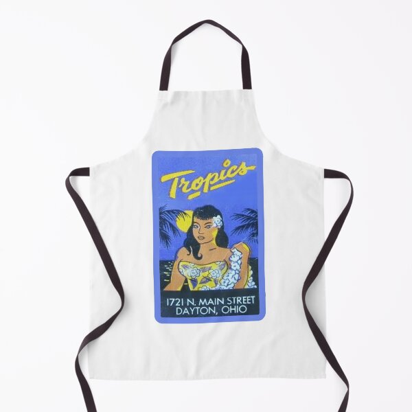 Aperçu de l'œuvre Vintage The Tropics - Dayton, Ohio créée et vendue par QuayTradingCo.