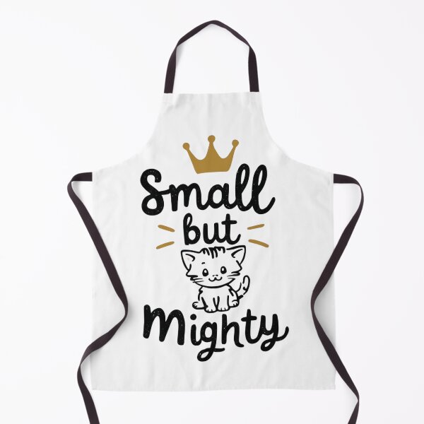 Item preview, Small But Mighty – Cute Kitten Minimalist Empowerment Graphic designed and sold by 50ファイターJP.