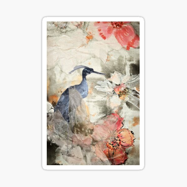 Item preview, Wading Heron designed and sold by NataliaFlaherty.