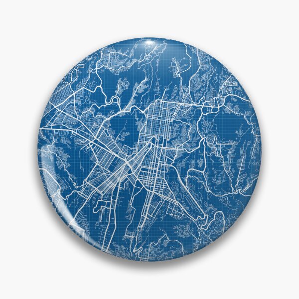 Item preview, Guatemala City Map - Blueprint designed and sold by deMAP.