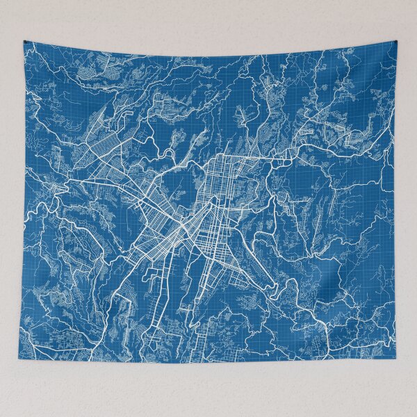 Item preview, Guatemala City Map - Blueprint designed and sold by deMAP.