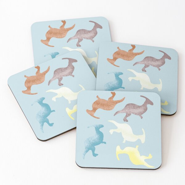 Item preview, Parasaurolophus Dinosaur Pattern (Blue) designed and sold by BLAAAAASK.