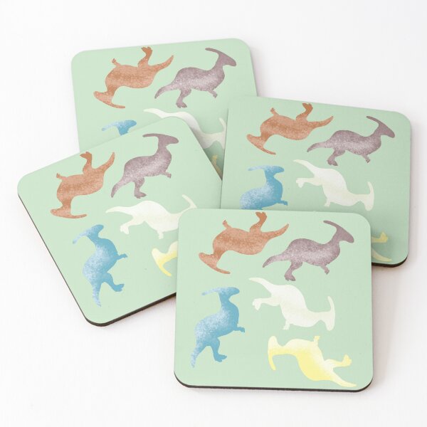 Item preview, Parasaurolophus Dinosaur Pattern (Green) designed and sold by BLAAAAASK.