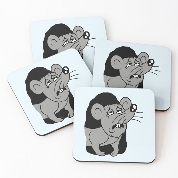 Item preview, Mouse Hole Exhausted Work Get Up Tired in Morning designed and sold by shirt-o-mat.