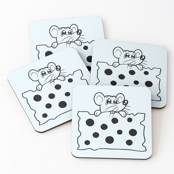 Item preview, Mouse Eats Huge Holes Cheese Hunger Eat Delicious designed and sold by shirt-o-mat.