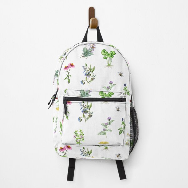 Item preview, Watercolor Blooming Herbal Plants  designed and sold by silviaol.
