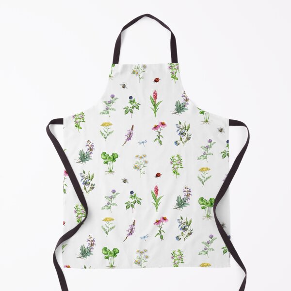 Item preview, Watercolor Blooming Herbal Plants designed and sold by silviaol.