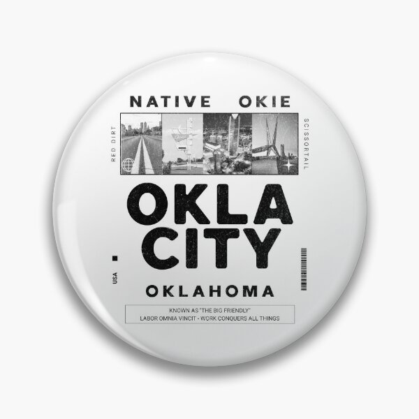Item preview, OKLA CITY Vibes – Native-ish and Kinda Proud designed and sold by DarkSenseDesign.