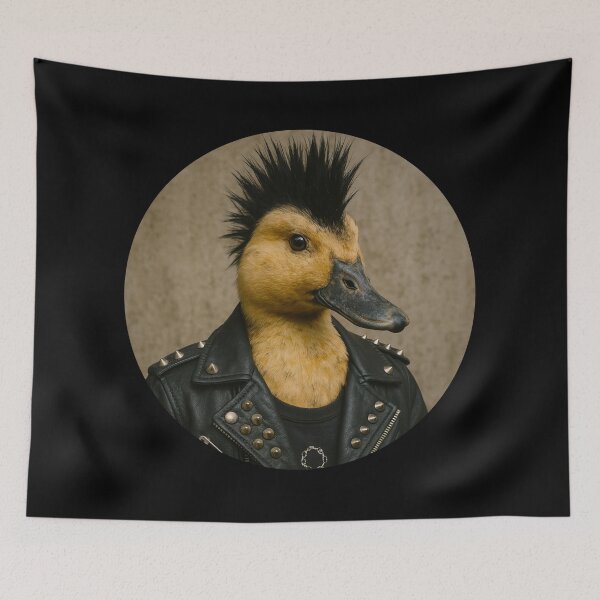 Item preview, Punk duck designed and sold by Caseymax.