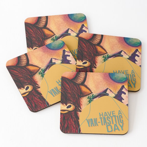 Item preview, Have A Yak-Tastic Day designed and sold by MyBottomShelf.