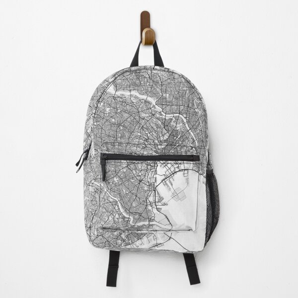 Item preview, Tokyo City Map of Japan - Light Minimalist designed and sold by deMAP.