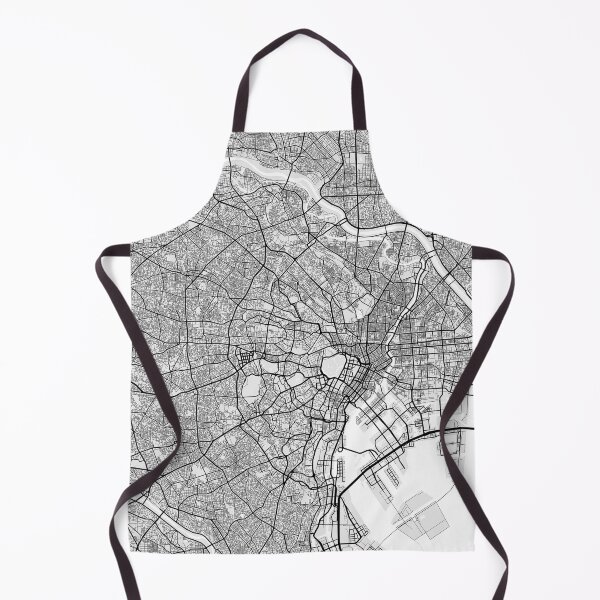 Item preview, Tokyo City Map of Japan - Light Minimalist designed and sold by deMAP.
