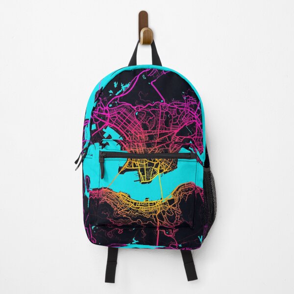 Item preview, Hong Kong City Map of China Neon designed and sold by deMAP.