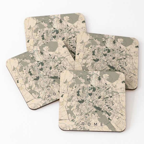 Item preview, Rome City Map of Italy - Vintage designed and sold by deMAP.