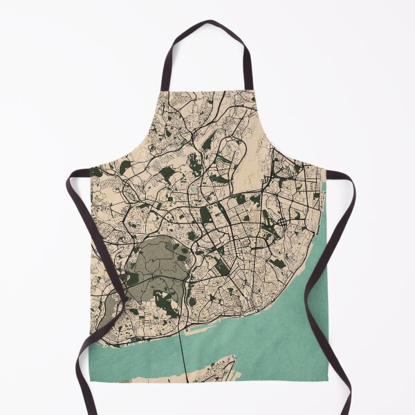 Item preview, Lisbon City Map of Portugal - Vintage designed and sold by deMAP.