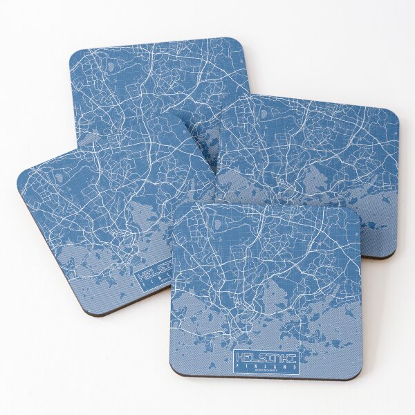 Item preview, Helsinki City Map of Finland - Blueprint designed and sold by deMAP.