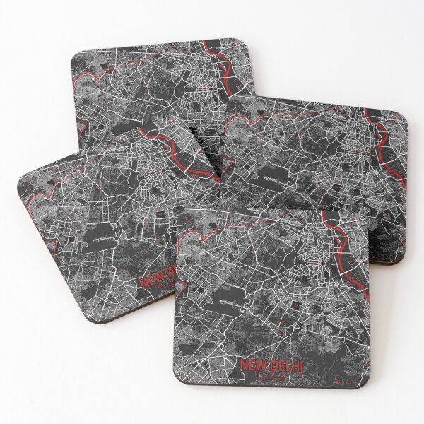 Item preview, New Delhi City Map of India - Oriental designed and sold by deMAP.