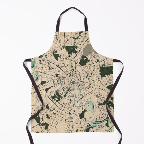 Item preview, Moscow City Map of Russia - Old Vintage designed and sold by deMAP.