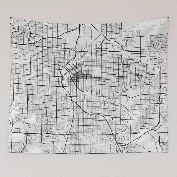 Item preview, Denver City Map of Colorado, USA - Light designed and sold by deMAP.