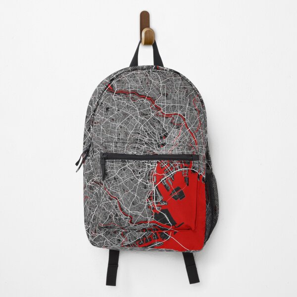 Item preview, Tokyo City Map of Japan - Oriental Red designed and sold by deMAP.