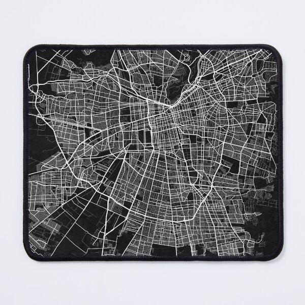Item preview, Santiago City Map of Chile - Dark designed and sold by deMAP.
