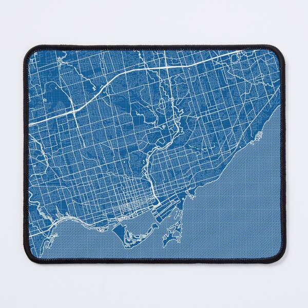 Item preview, Toronto City Map of Canada - Blueprint designed and sold by deMAP.