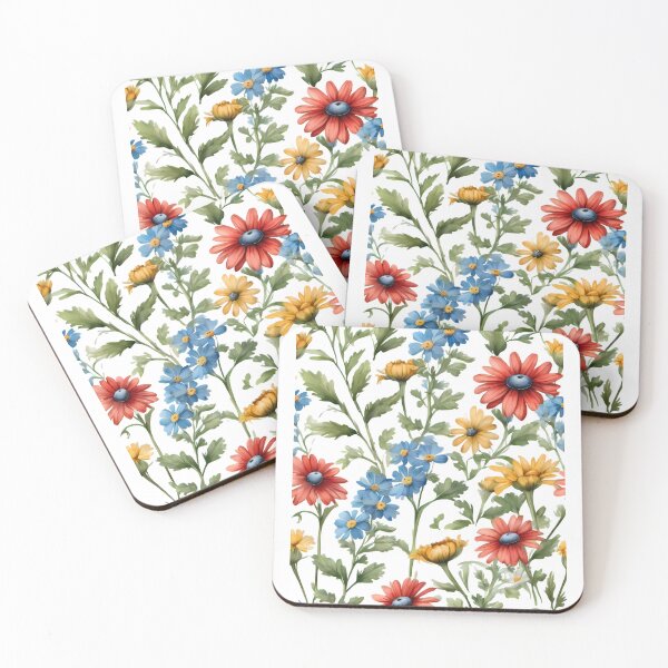 Item preview, Seamless Floral Nature’s Whimsy Emotions Unveiled designed and sold by ART ATTACK ZONE.