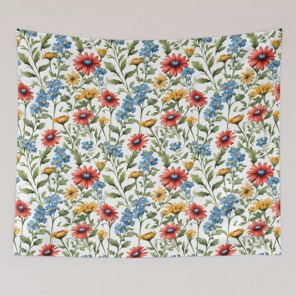 Item preview, Seamless Floral Nature’s Whimsy Emotions Unveiled designed and sold by ART ATTACK ZONE.