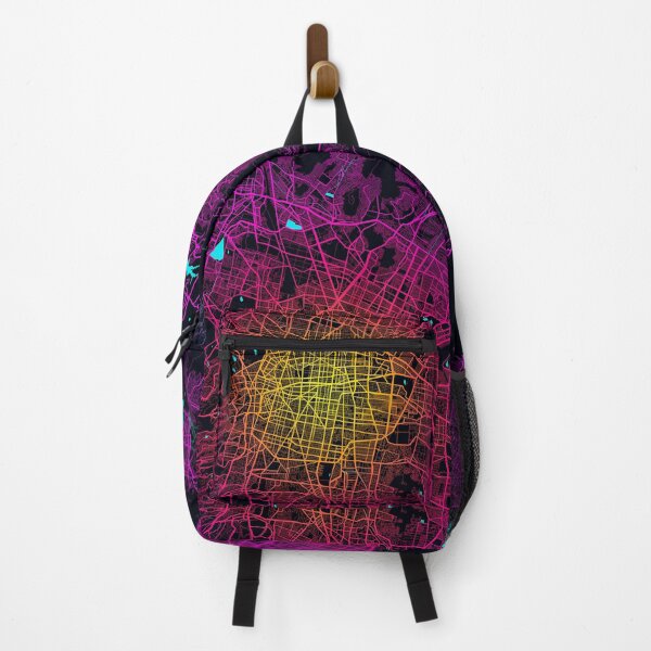 Item preview, Mexico City Map in Neon Lights designed and sold by deMAP.