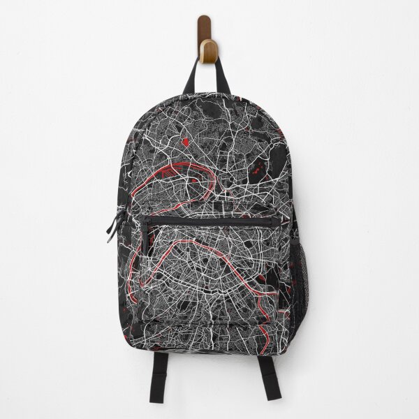 Item preview, Paris City Map of France in Oriental Red designed and sold by deMAP.