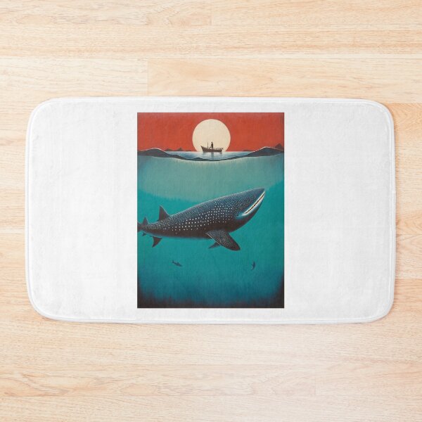 Item preview, Whale Shark At Sunset Mexican Surrealist Painting Tamayo designed and sold by retrographics.