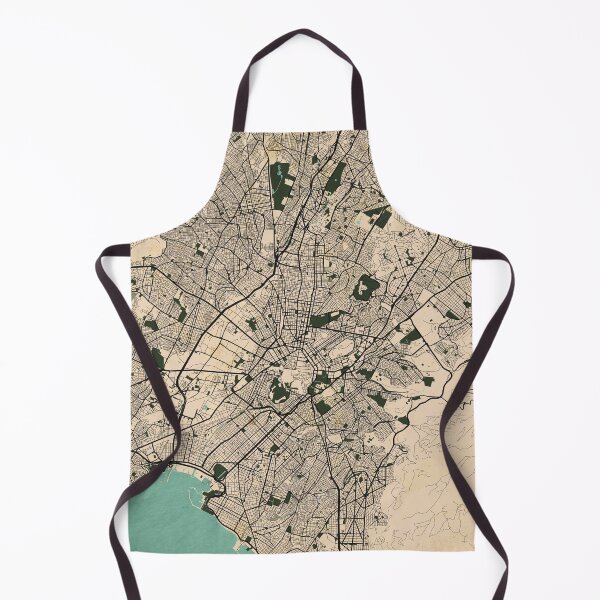 Item preview, Athens City Map of Greece - Vintage designed and sold by deMAP.