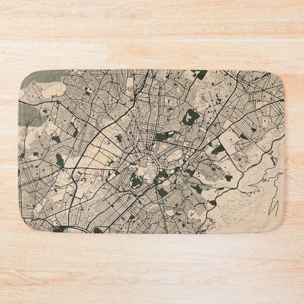 Item preview, Athens City Map of Greece - Vintage designed and sold by deMAP.