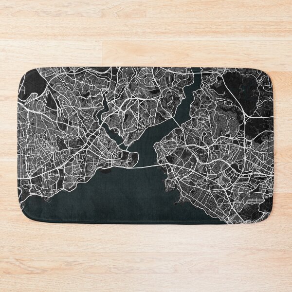 Item preview, Istanbul City Map of Turkey - Dark designed and sold by deMAP.