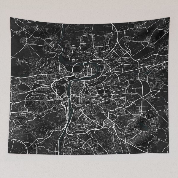 Item preview, Prague City Map of Czech Republic - Dark designed and sold by deMAP.