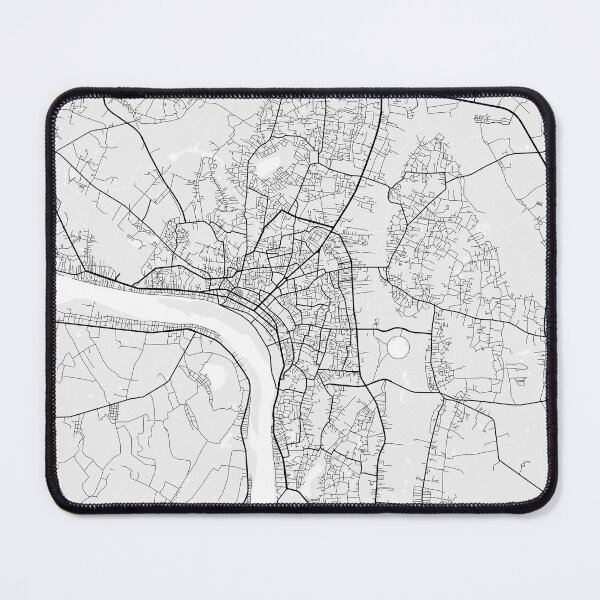 Item preview, Vientiane City Map of Laos - Light designed and sold by deMAP.