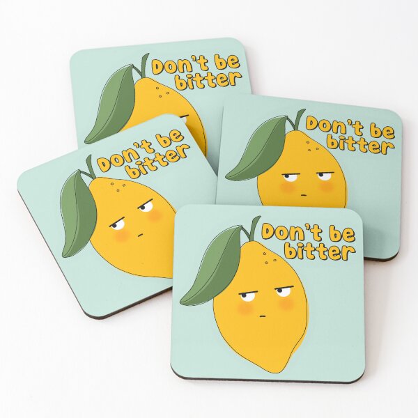 Item preview, Don’t Be Bitter Lemon designed and sold by Rae & Nova.