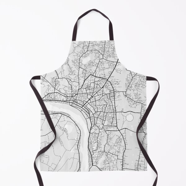 Item preview, Vientiane City Map of Laos - Light designed and sold by deMAP.