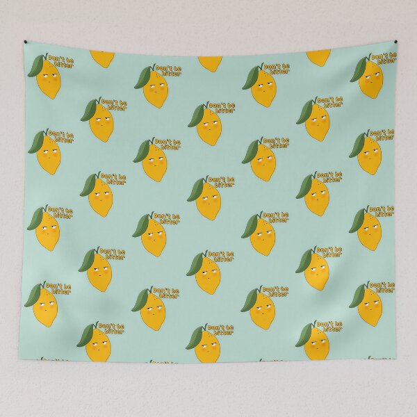Item preview, Don’t Be Bitter Lemon designed and sold by Rae & Nova.
