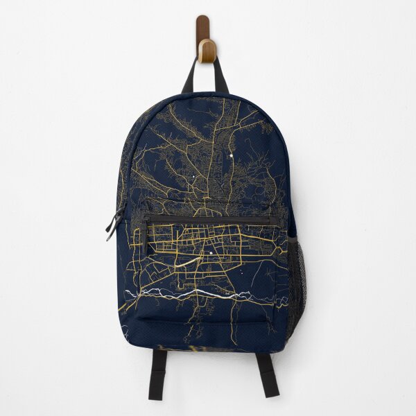 Item preview, Ulaanbaatar City Map of Mongolia - Gold Art Deco designed and sold by deMAP.