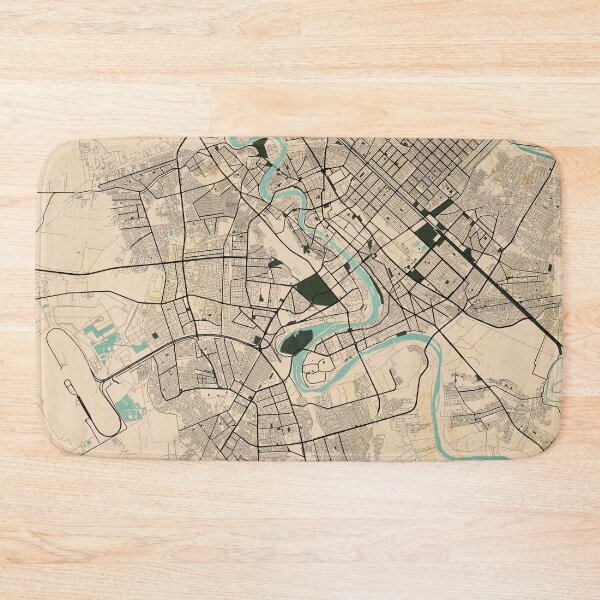 Item preview, Baghdad City Map of Iraq - Vintage designed and sold by deMAP.