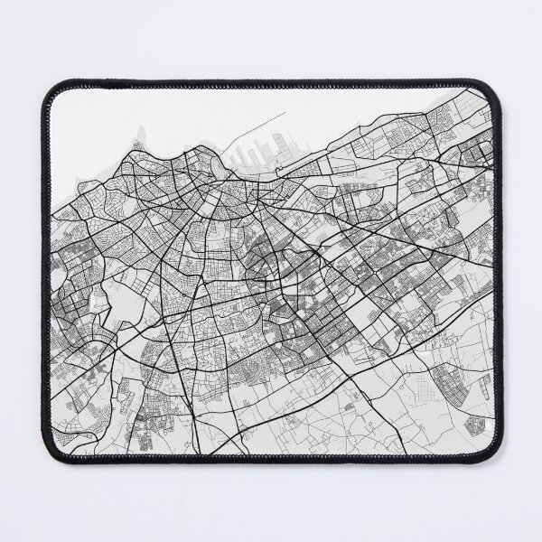 Item preview, Casablanca City Map of Morocco - Light designed and sold by deMAP.
