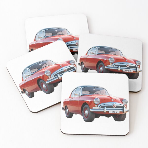 Item preview, Car Red Old Classic Cool Retro Style designed and sold by ART ATTACK ZONE.