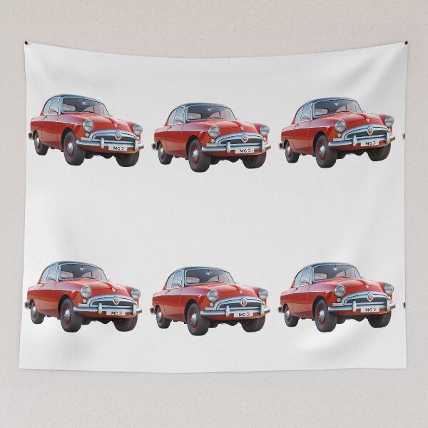 Item preview, Car Red Old Classic Cool Retro Style designed and sold by ART ATTACK ZONE.