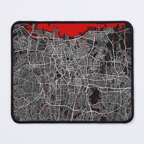 Item preview, Jakarta City Map of Indonesia - Oriental designed and sold by deMAP.